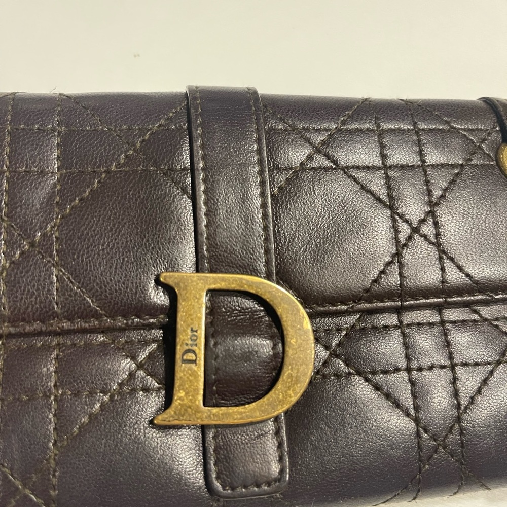 Dior cannage long wallet - Picture 6 of 11
